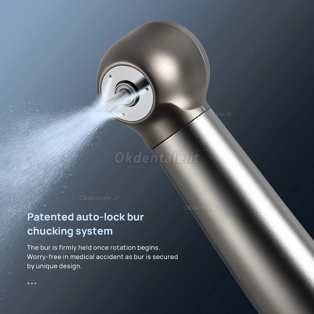 Manipolo turbina dentale Jinme J1Plus (testina di coppia 4 fori)